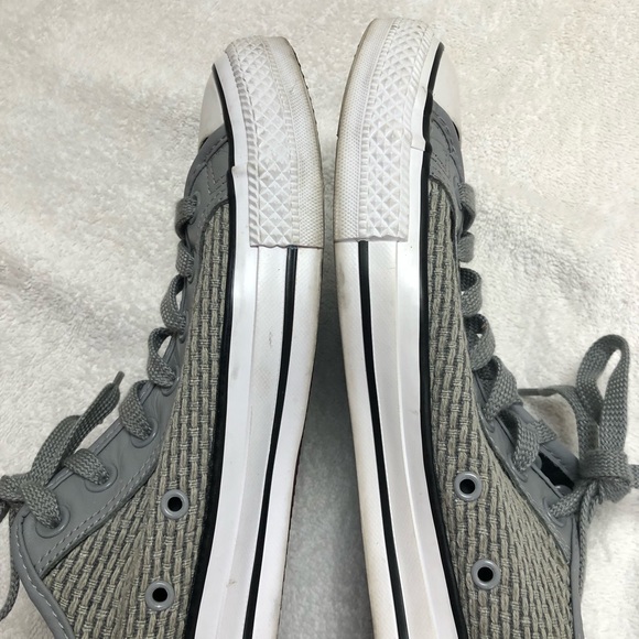 Converse All Star unisex Overlay Smoke Gray Womens 12/ mens 10 - Picture 6 of 10